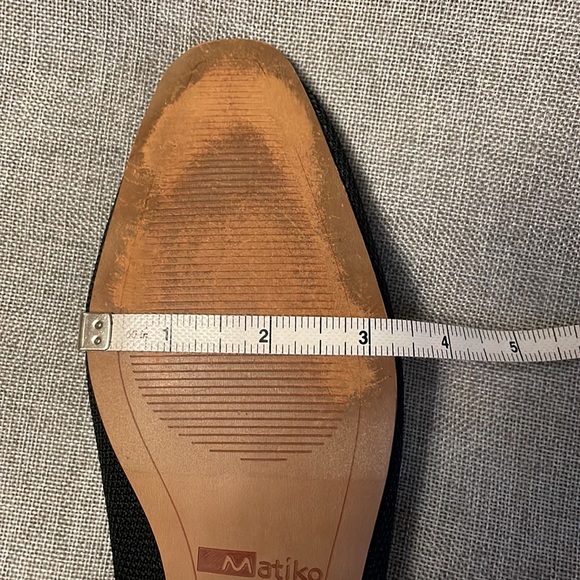 ANTHROPOLOGIE black Matiko ballet flats.  Size 38. - Picture 8 of 9